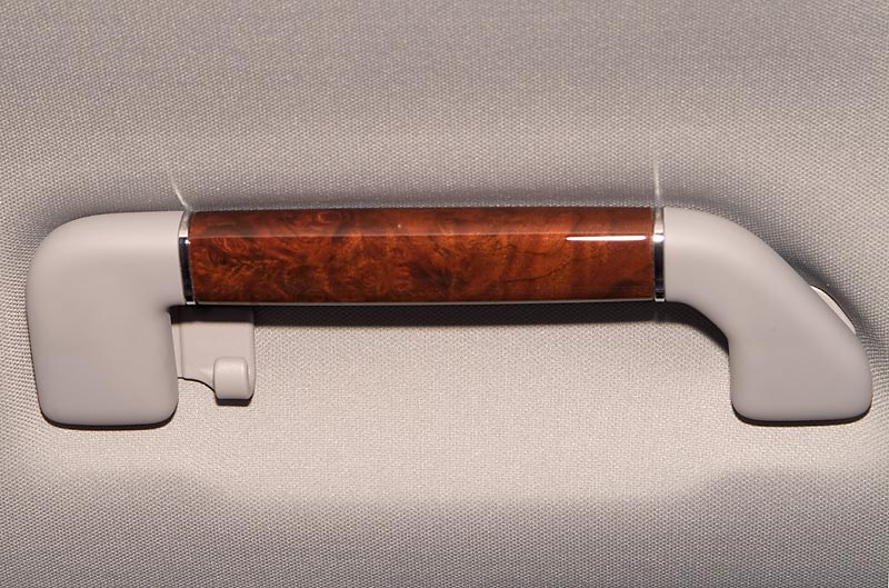 Phaeton Wood Grab Handles in Touareg